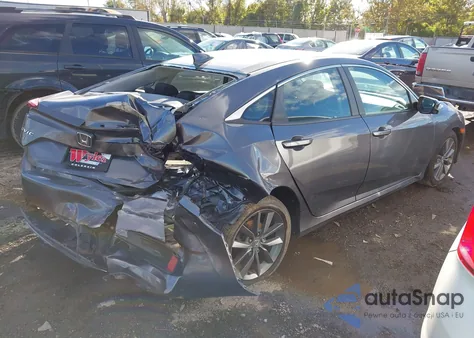 2019 Honda Civic Ex из США, поврежденный, VIN 2HGFC1F30KH651668